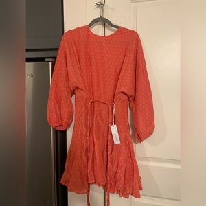 J. Marie long sleeve swing dress